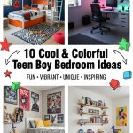 10 Cool & Colorful Teen Boy Bedroom Ideas